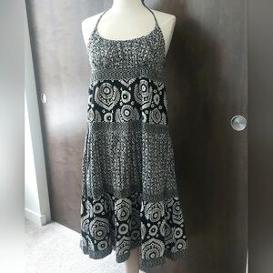 *HP* Michael Kors Black & White Cotton Sundress